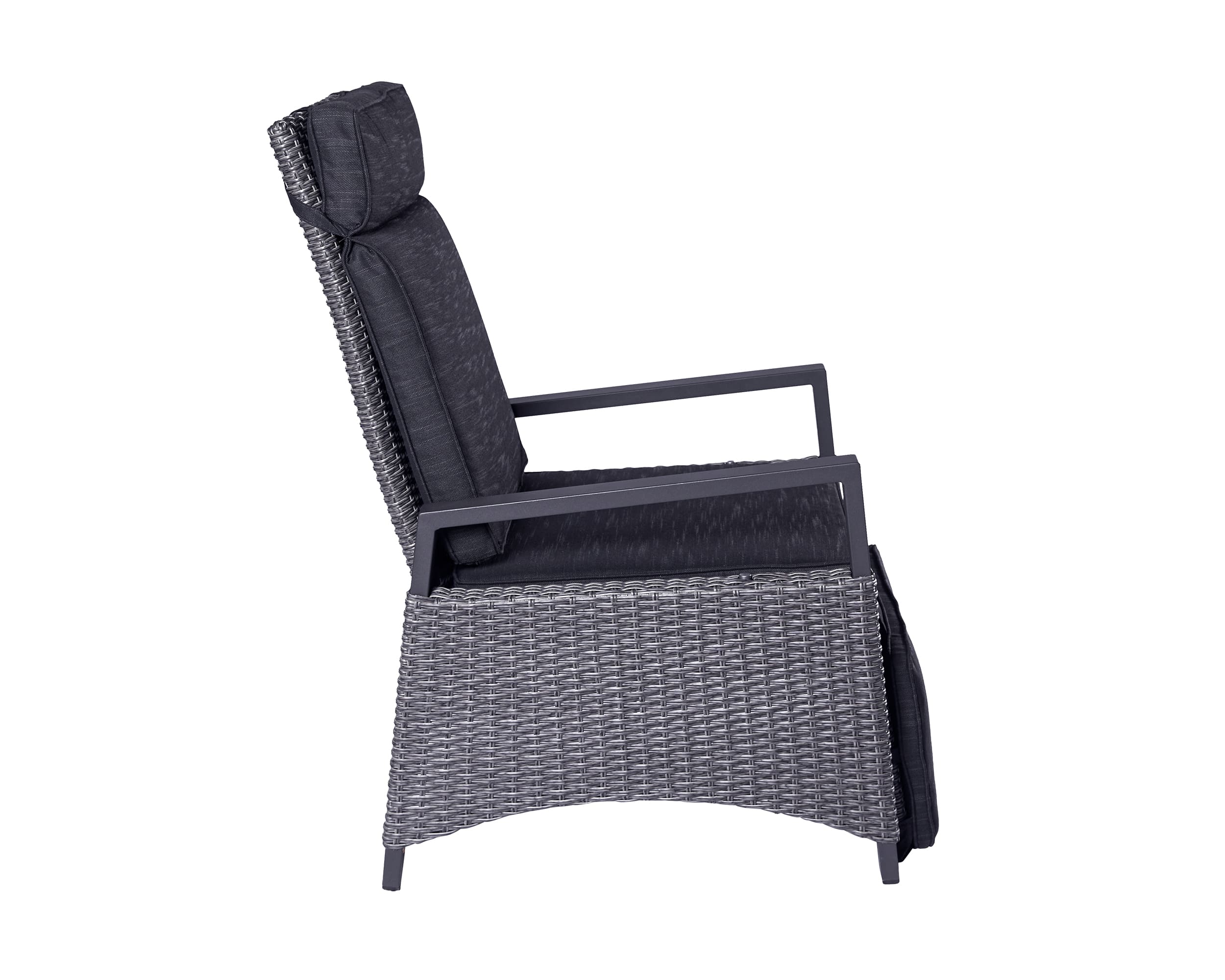 LC Garden »Keramo« Living 4er Set Gartensessel VIP Loungesessel grau-mix