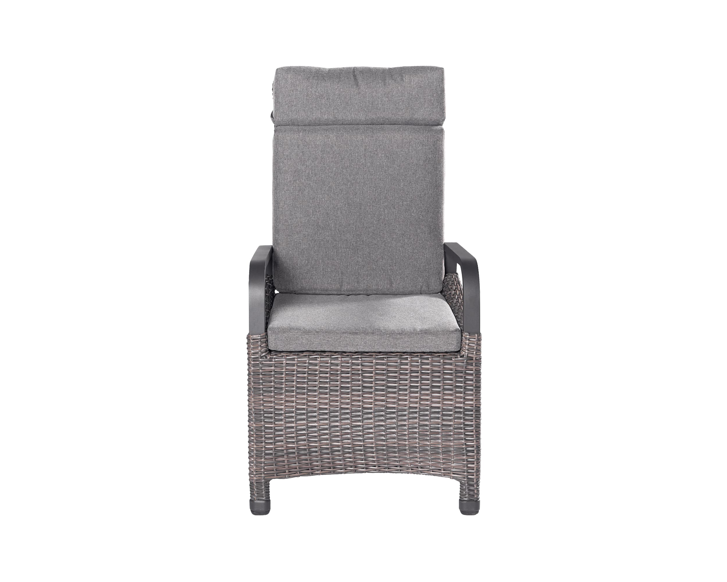 LC Garden »Komido« Dining Set X omega braun Garten Sitzgruppe aus handgeflochtenem Polyrattan inkl. Sitzkissen