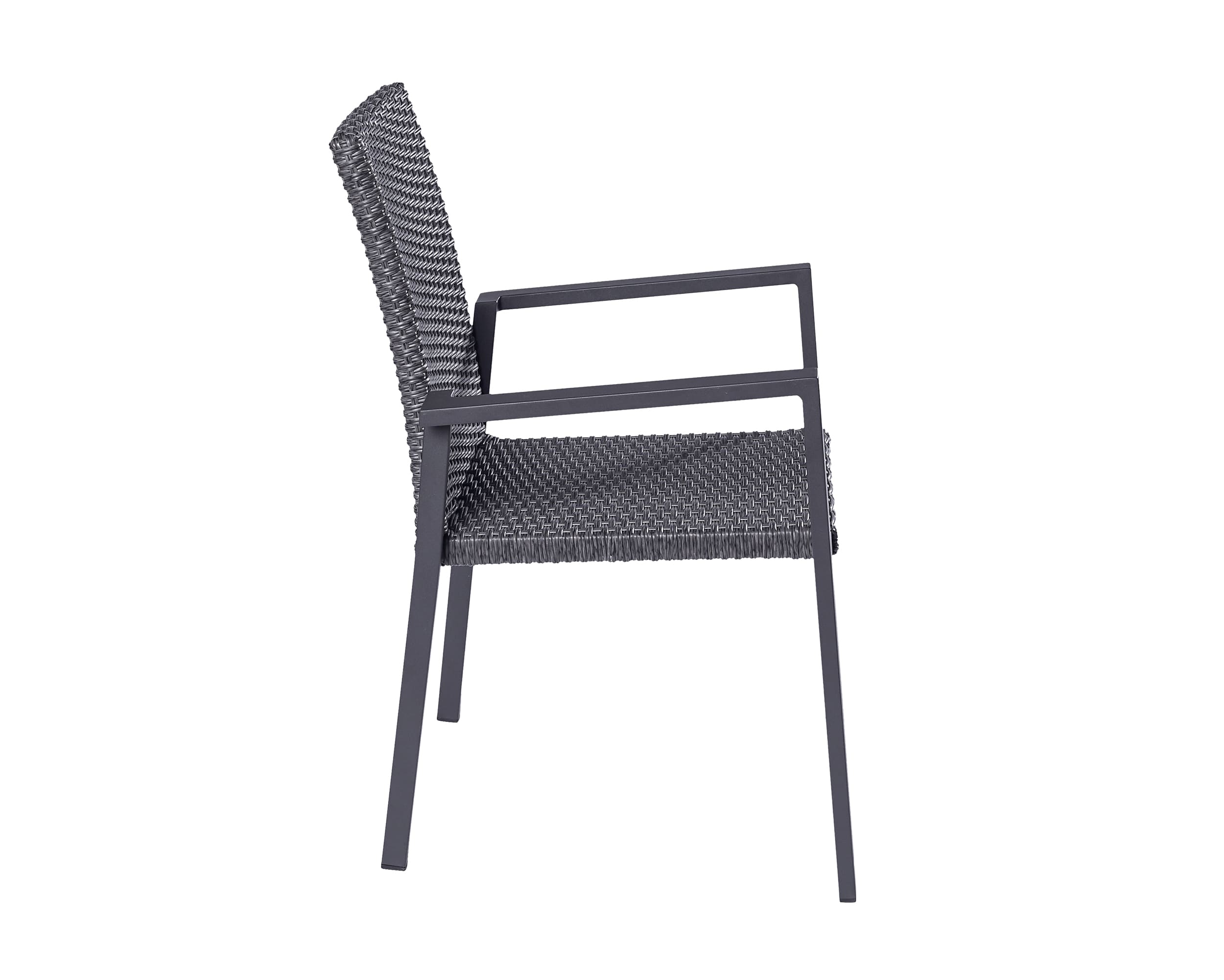 LC Garden »Keramo« Dining Stapelstuhl Armlehnstuhl grau-mix