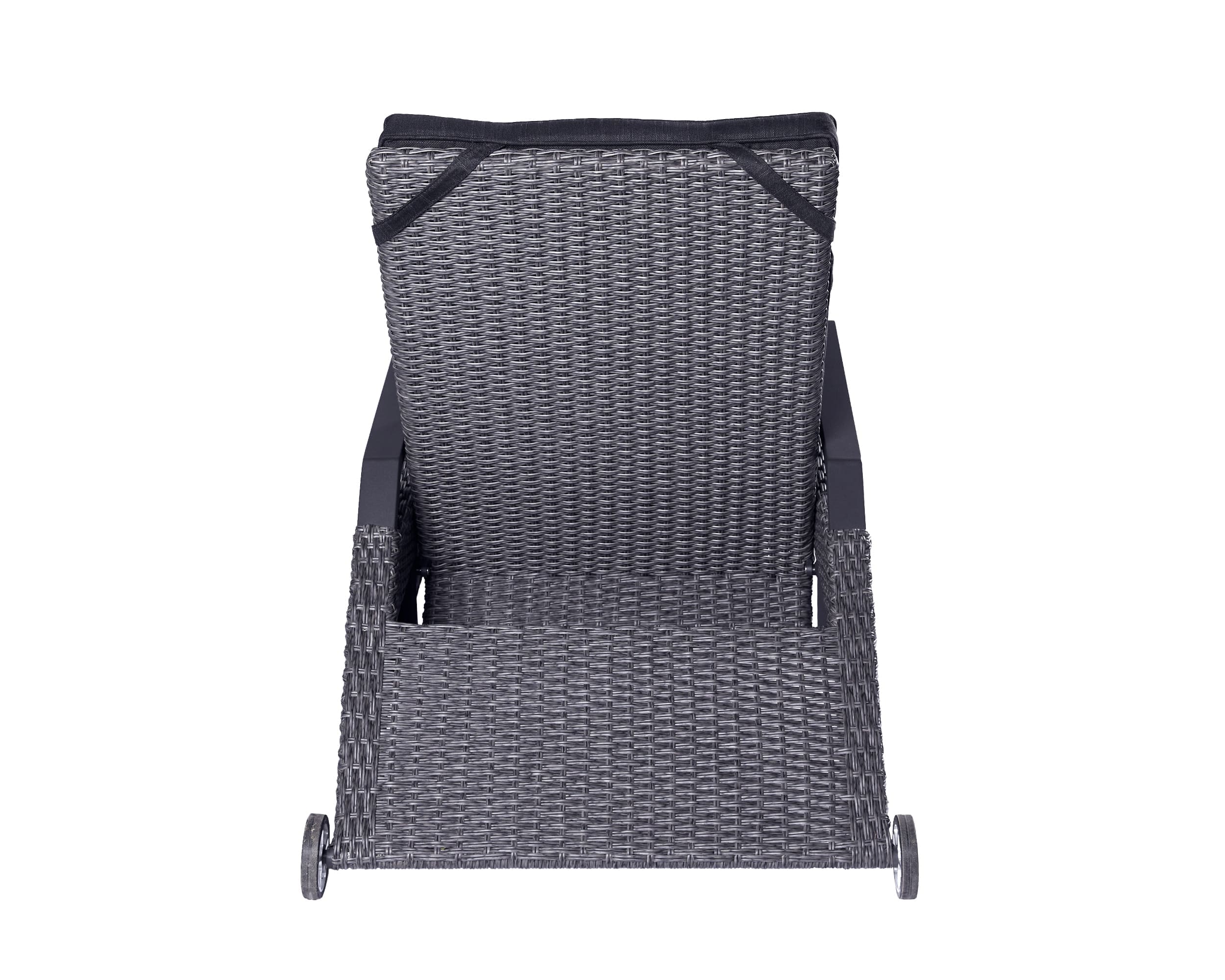 LC Garden »Keramo« Living 2er Set Sonnenliege Gartenliege grau