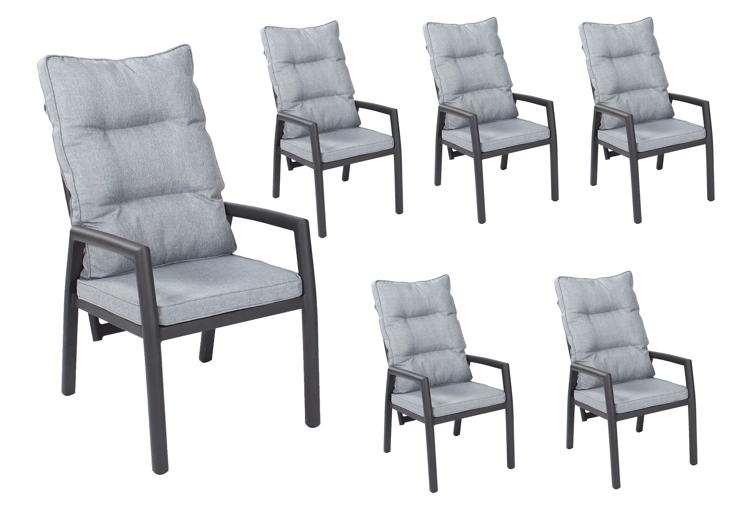LC Garden »Bondino« Dining 4er Set Positionsstuhl