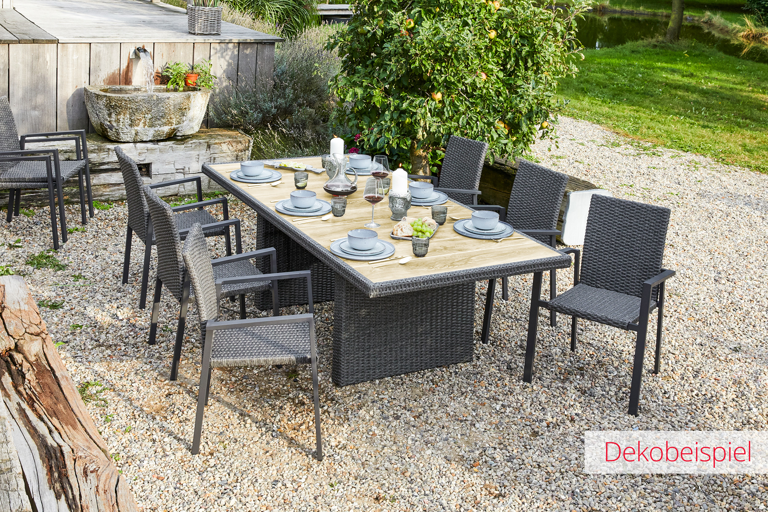 LC Garden Keramo Dining Set 11 Szene