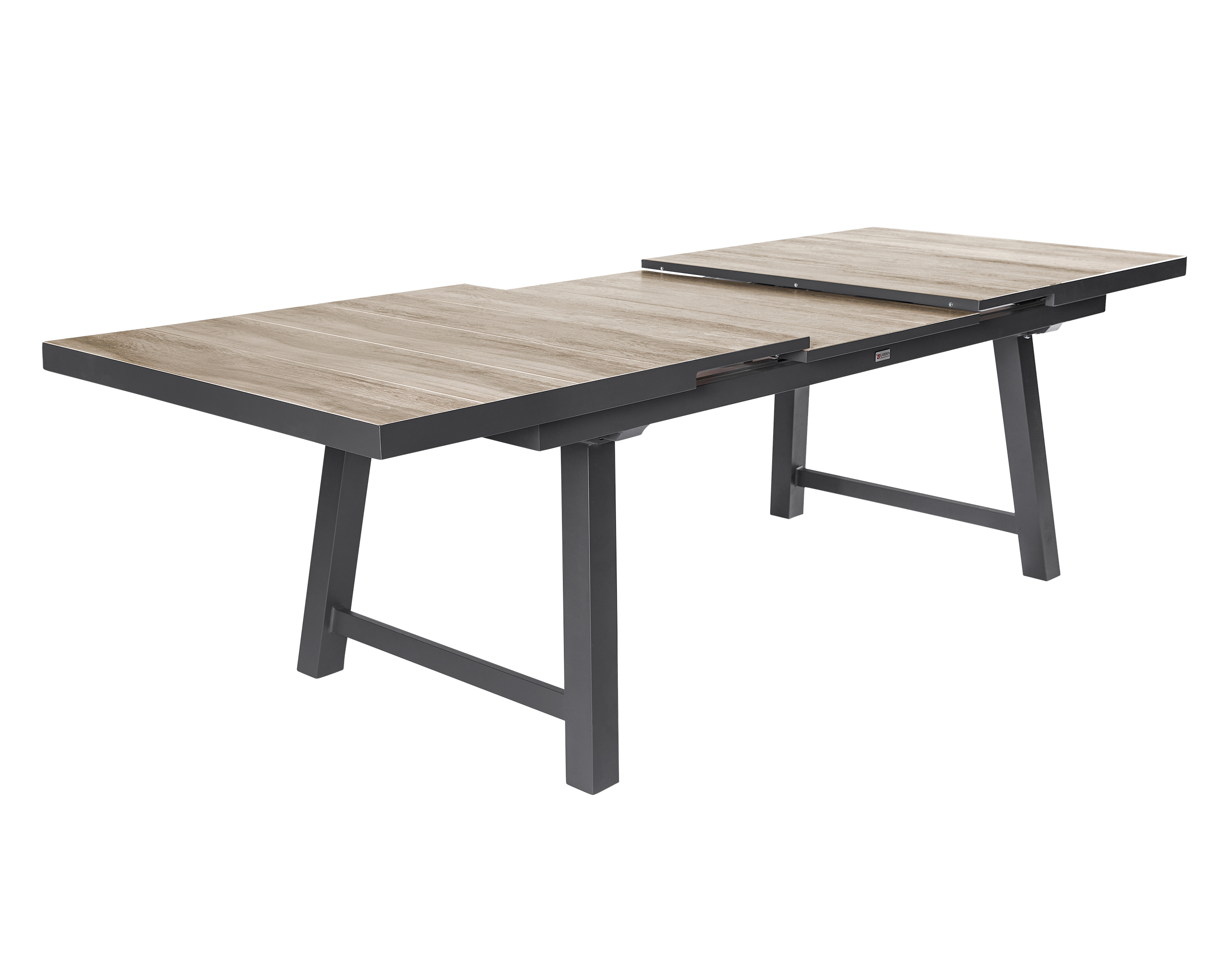 LC Garden »Komido« Dining Ausziehtisch A-Fuß Braun 200/260x100x75cm Gartentisch