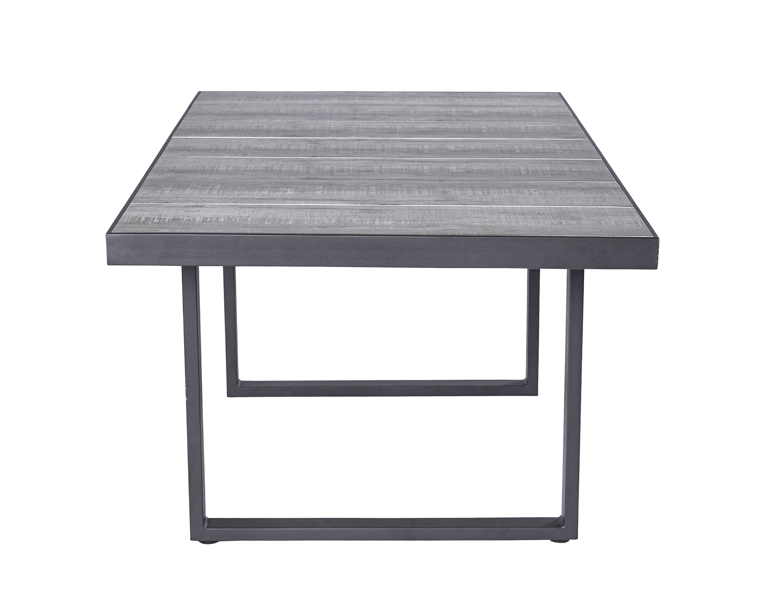 LC Garden »Keramo« Living Loungetisch Couchtisch 140x85x65cm grau-mix
