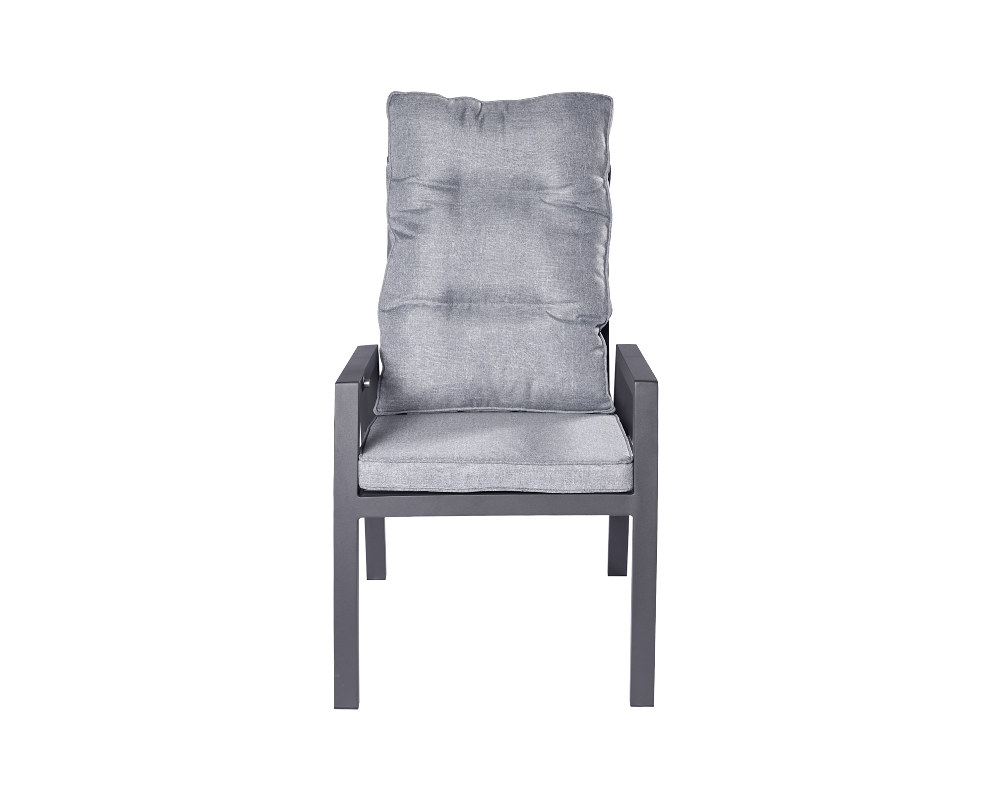 LC Garden »Bondino« Dining Positionsstuhl Verstellsessel anthrazit- eckig