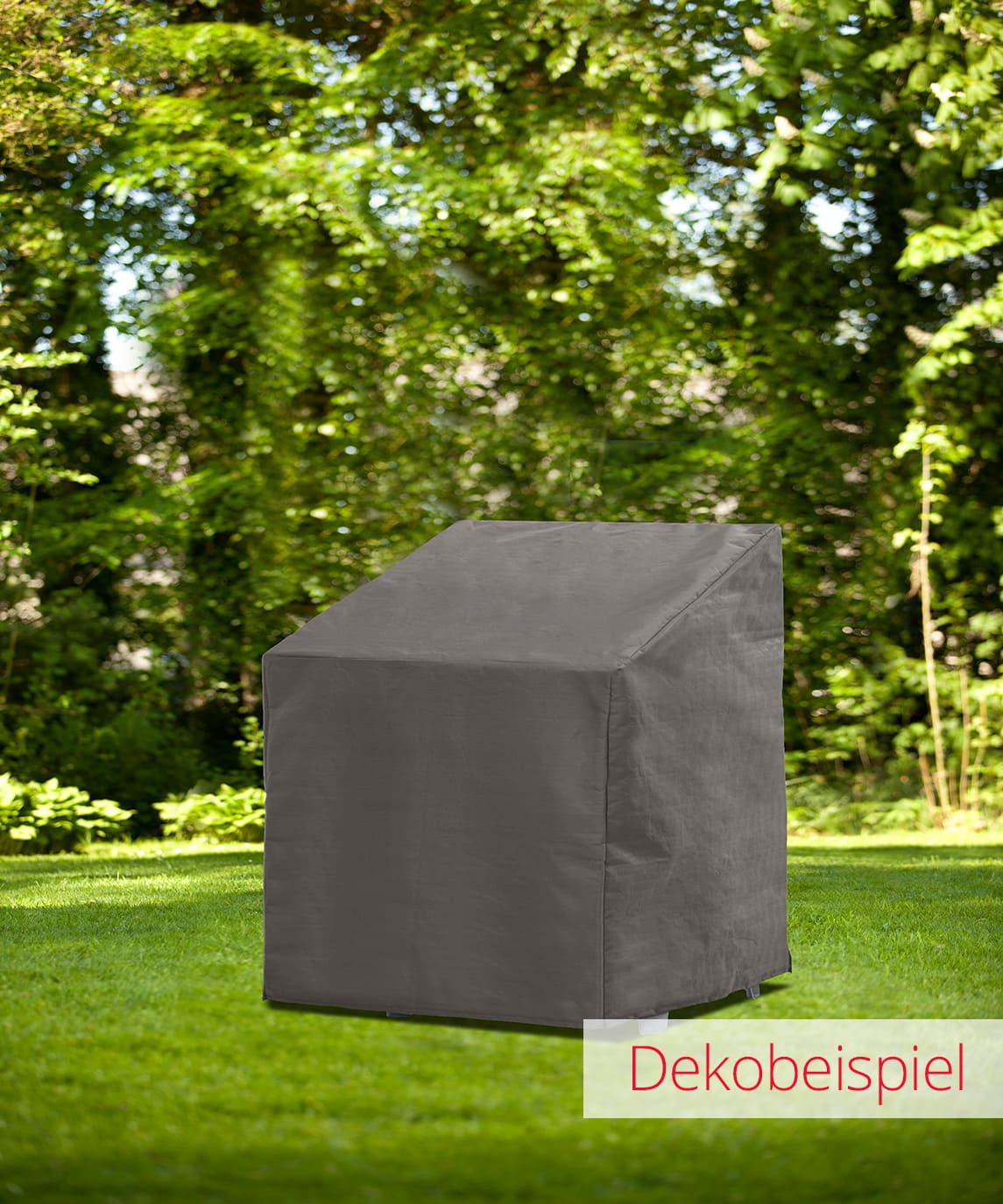 LC Garden Schutzhülle für Stühle & Sessel grau 80x95x65/110cm