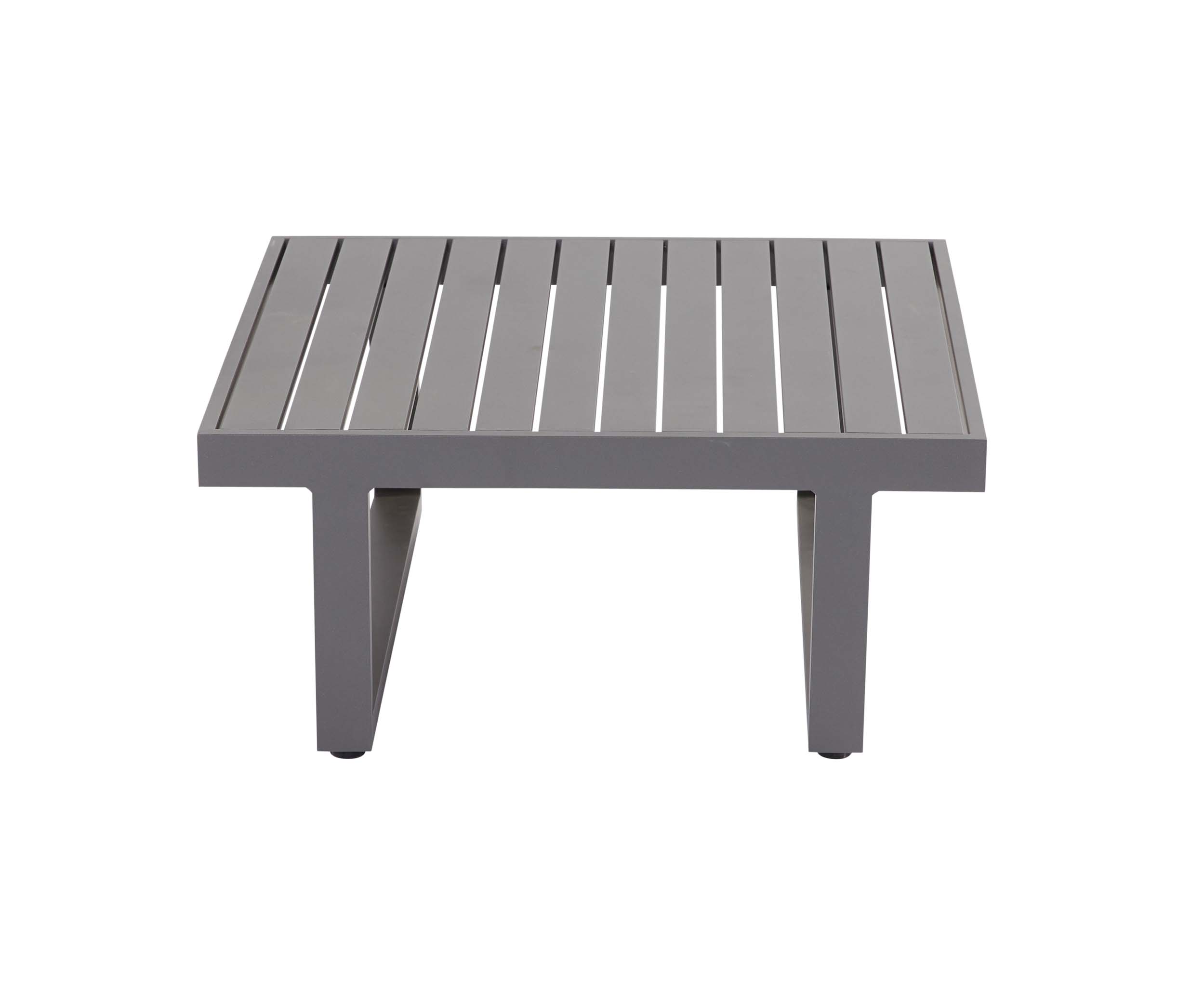 Lc Garden »Bondino« Living Loungetisch 70x70x48cm Aluminium anthrazit