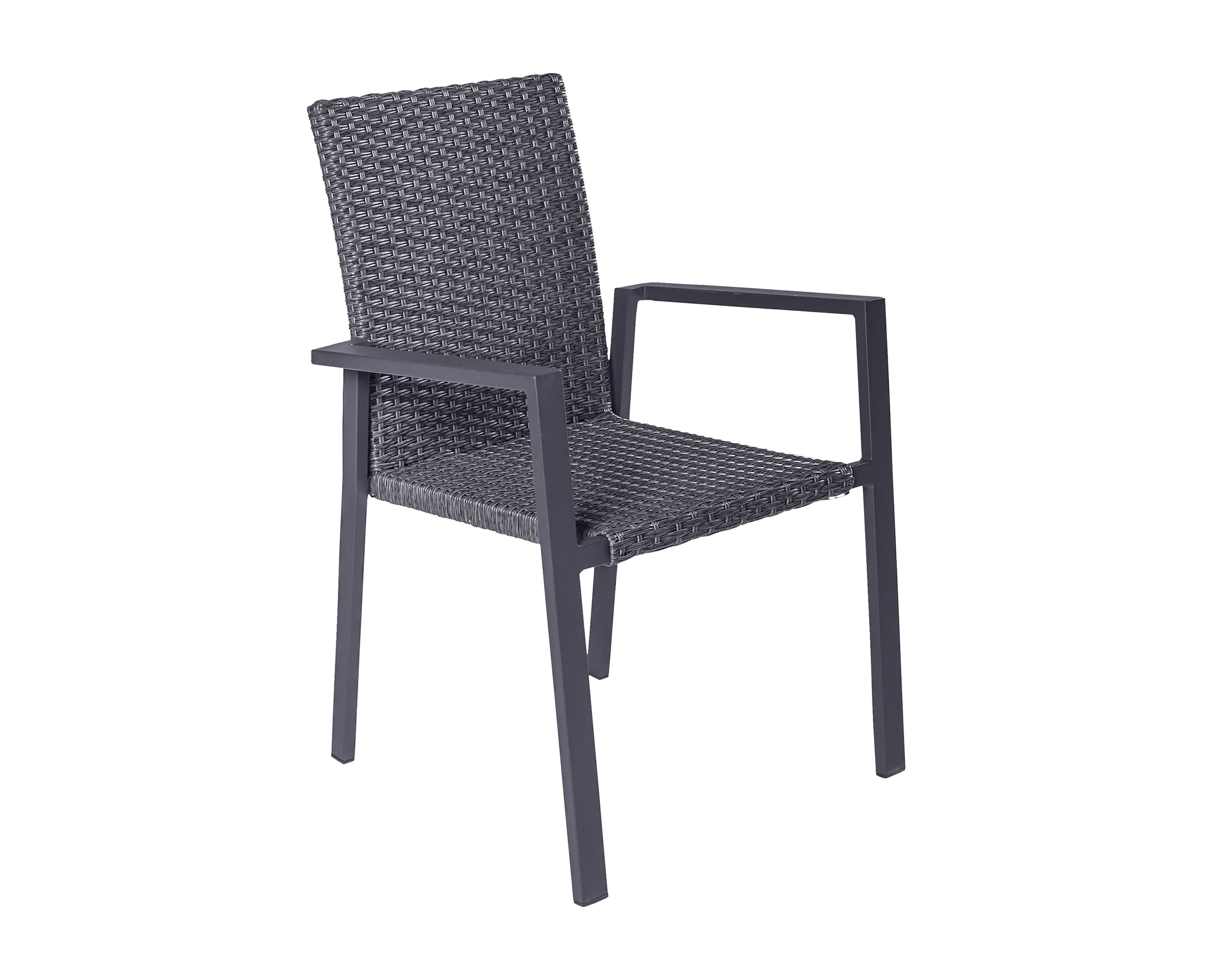 LC Garden »Keramo« Dining Stapelstuhl Armlehnstuhl grau-mix